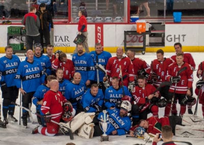 Allen Fire vs Police Hockey 2018